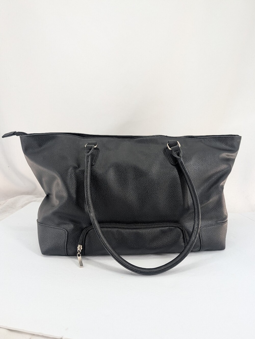 Buffbunny Collection Game Changer Tote Bag Large Black Day Bag Diaper Bag Work - Picture 4 of 15